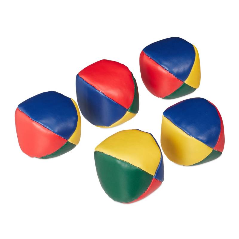 5x žongliravimo kamuoliukų rinkinys0