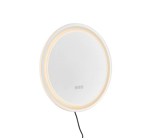 LED vonios veidrodis su apšvietimu ir anti-rūko funkcija0