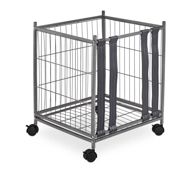 Metalinis kamuolių vežimėlis5