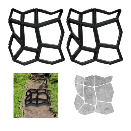 2x Netaisyklingos formos betono forma0