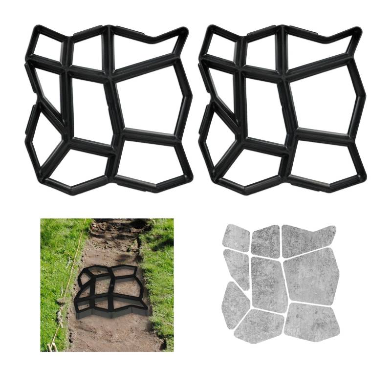 2x Netaisyklingos formos betono forma0