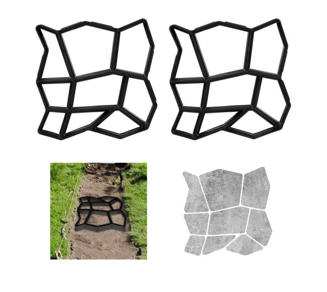 2x betono formų rinkinys0