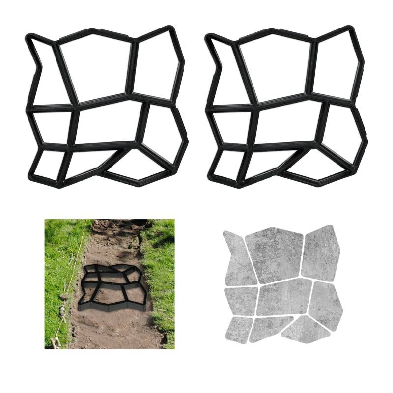 2x betono formų rinkinys0