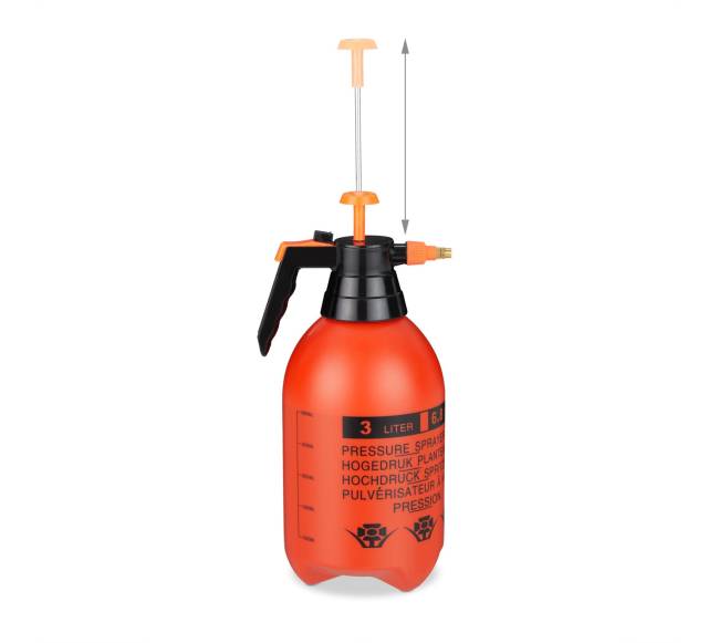 Oranžinis purkštuvas butelis, talpa 3 l5