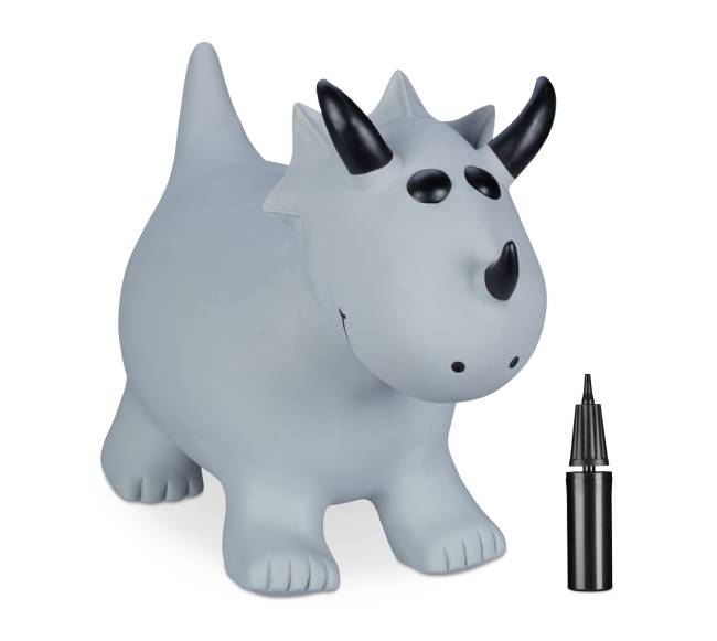 Dinozauro formos šokinėjantis žaislas0