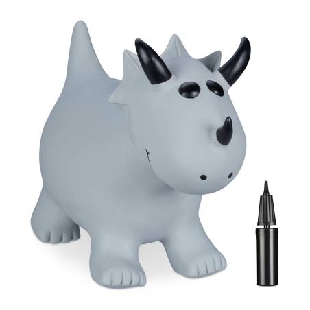 Dinozauro formos šokinėjantis žaislas0