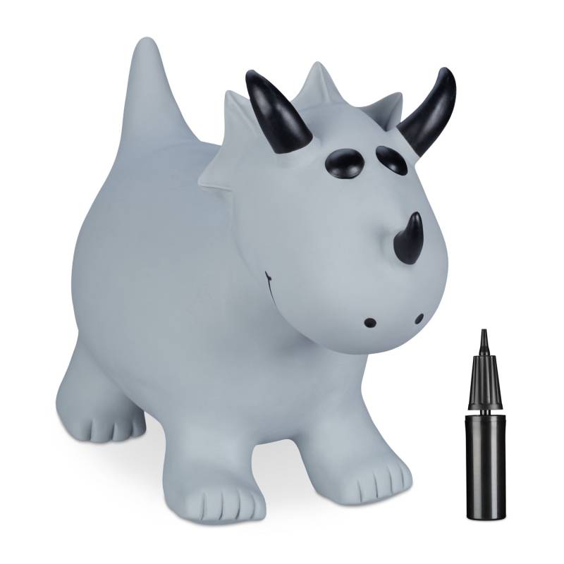 Dinozauro formos šokinėjantis žaislas0