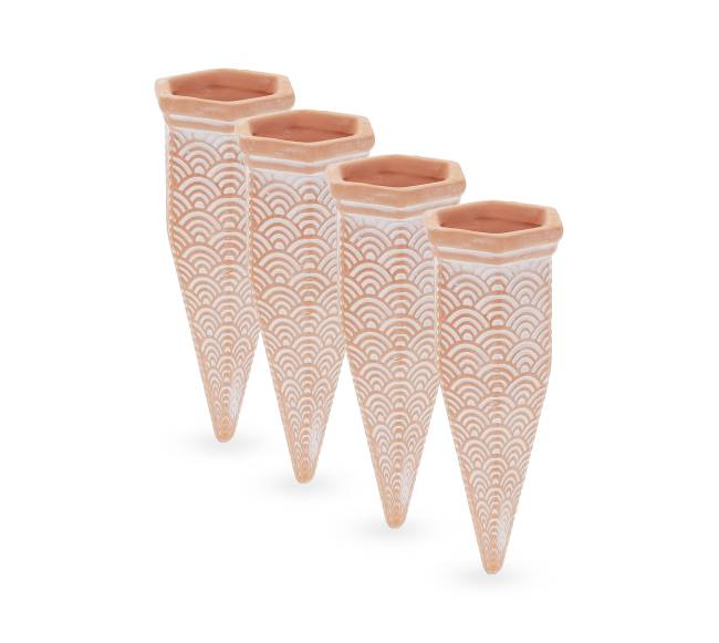 4 molinių laistymo kūgelių rinkinys0