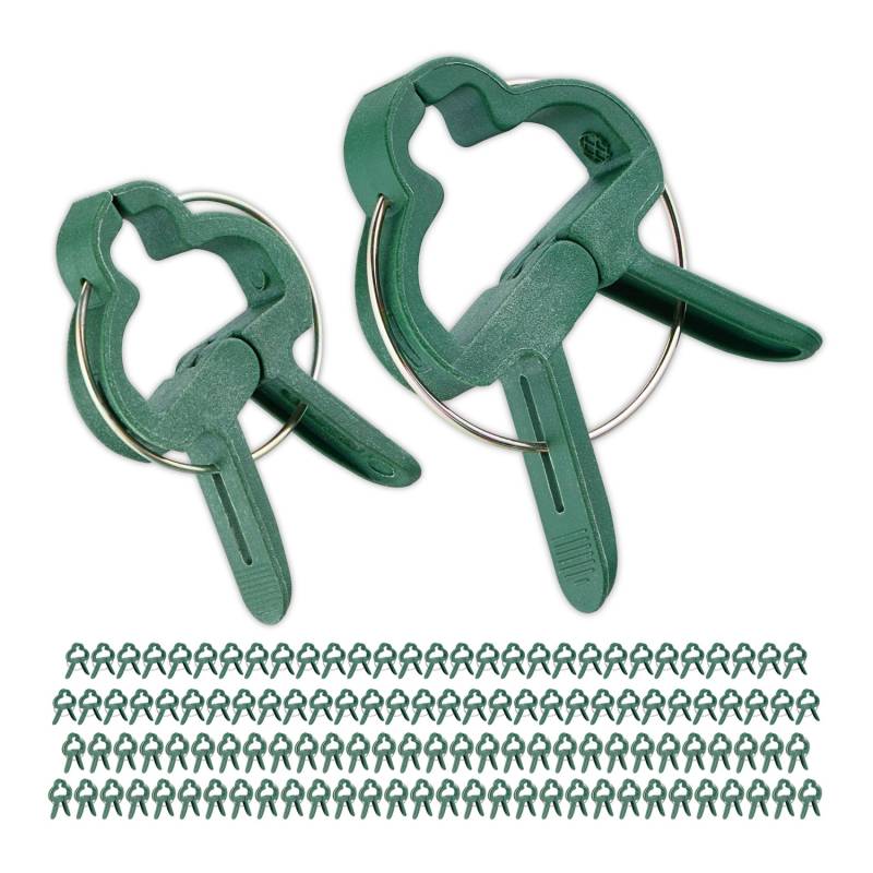 Augalų spaustukai 120 vnt. rinkinys0