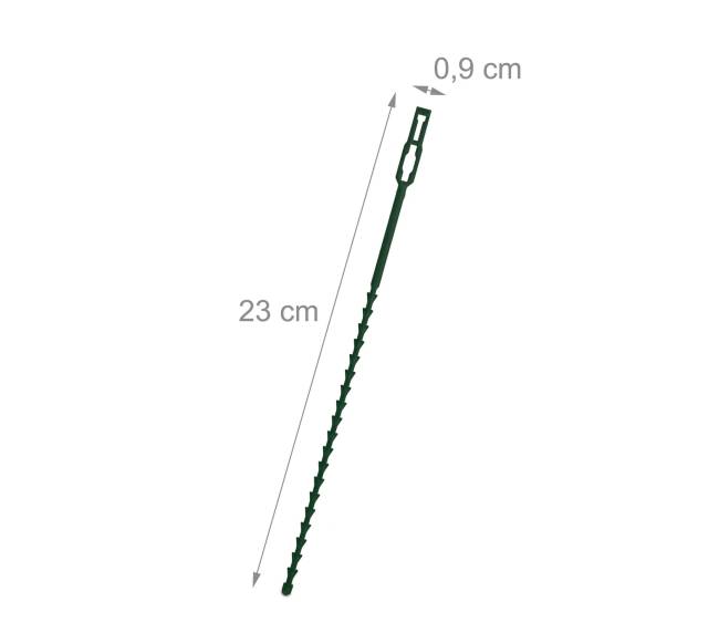 200 vnt. augalų tvirtinimo juostelių rinkinys 23 cm3