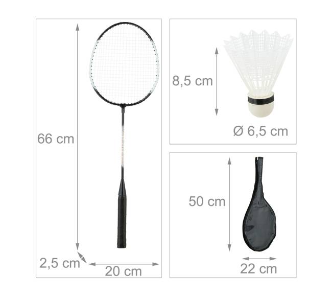 Badmintono rinkinys su krepšiu3