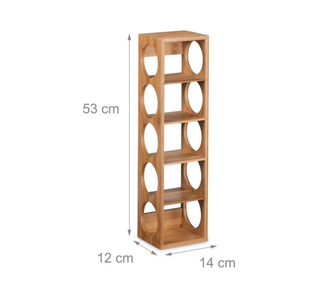 2 natūralių bambukinių vyno stovų rinkinys3