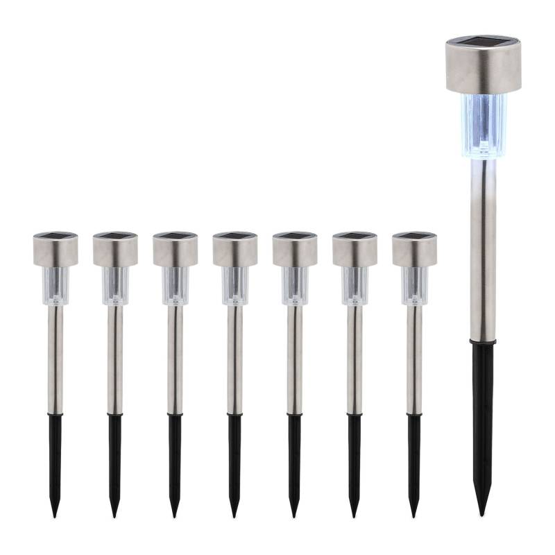Saulės šviestuvų rinkinys su smeigtuku0