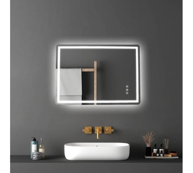 Led veidrodinė lemputė su anti rūko funkcija7