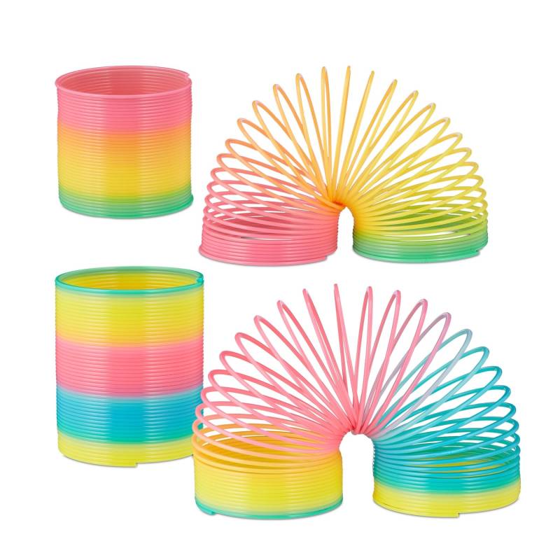 4 dalių vaivorykštinių spiralių rinkinys0