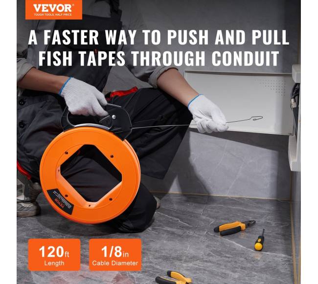 Žvejybos juosta kabelių traukikliui, 36.6 m1