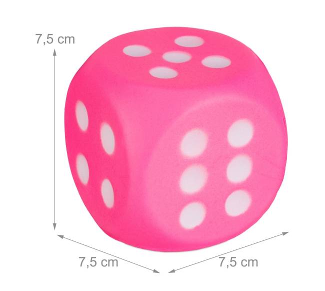 Rožiniai putplasčio kauliukai, 6 vnt. rinkinys3