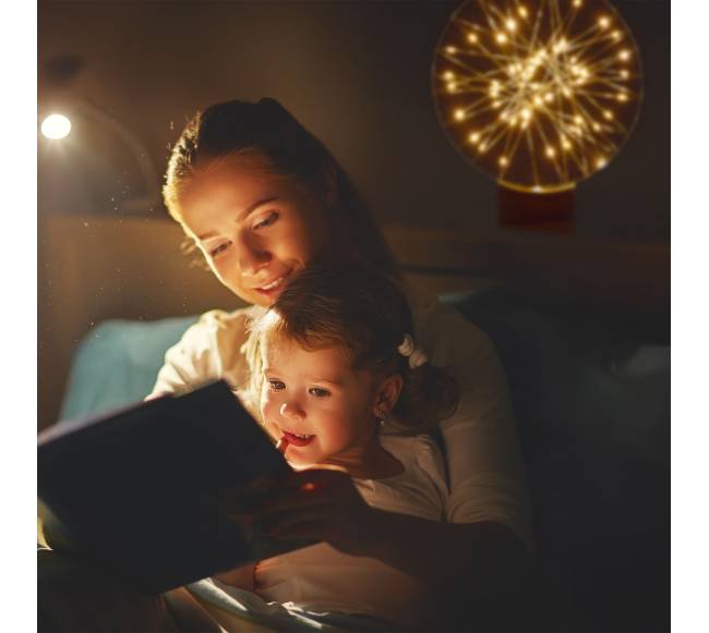 LED šviesos žiedo dekoracija 25 cm2