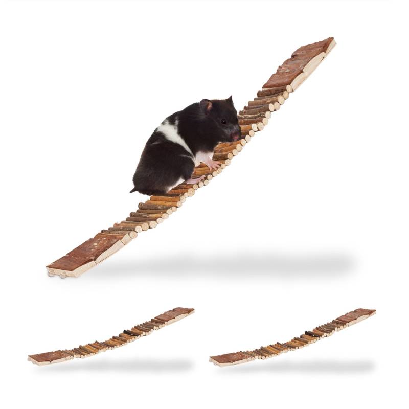 3 dalių graužikų žaislo pakabinamas tiltas0