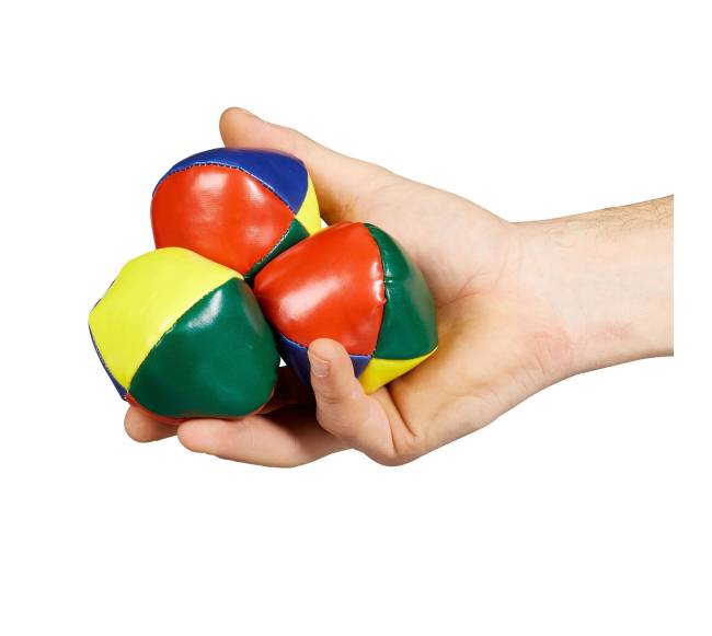5x žongliravimo kamuoliukų rinkinys5