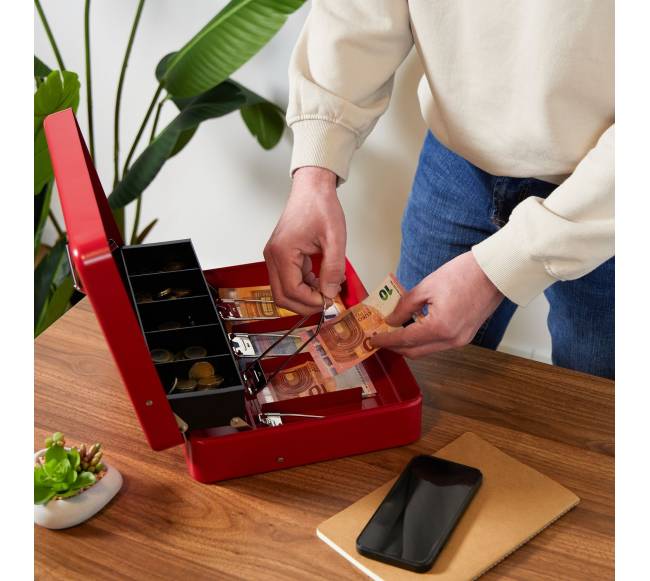 Grynųjų pinigų dėžutė su skaičių kombinacija2