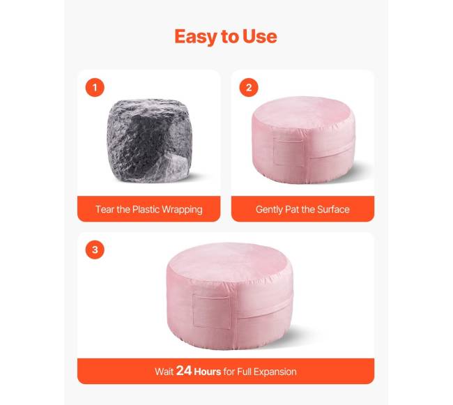 Apvali 3 pėdų sėdmaišis su užvalkalu5