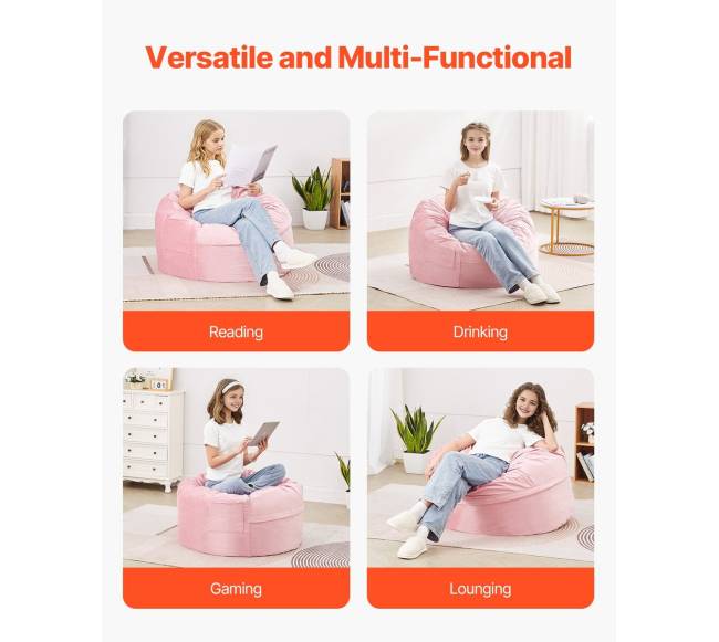 Apvali 3 pėdų sėdmaišis su užvalkalu6