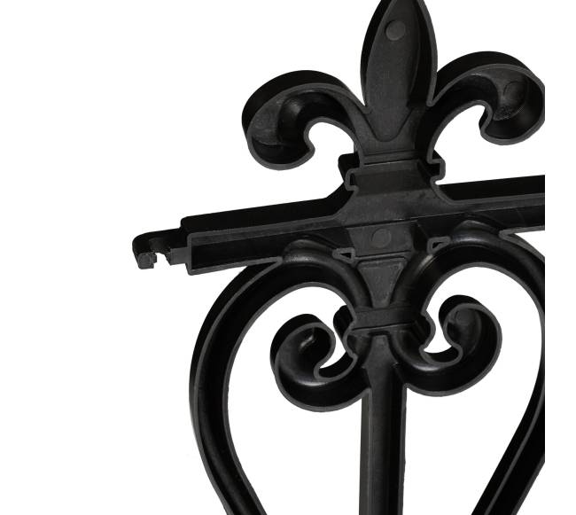 Plastikinis gėlyno apvadas, 6 dalių rinkinys7
