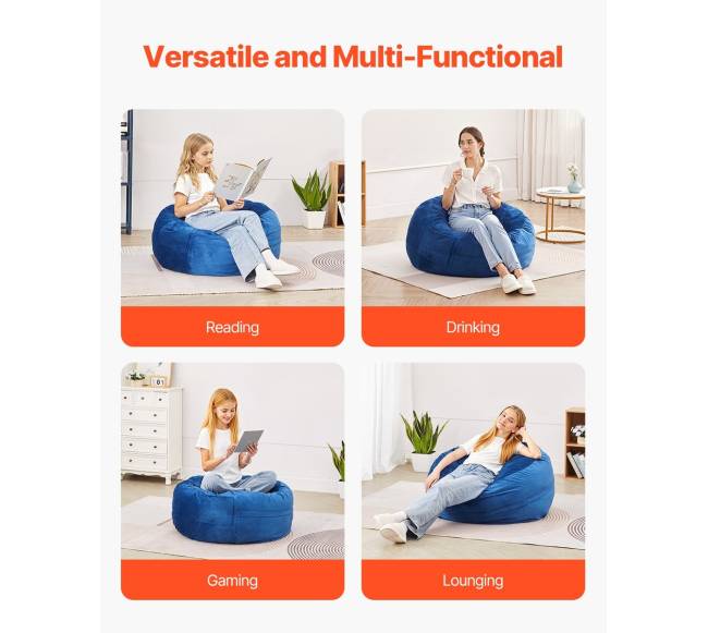 Apvali mėlyna sėdmaišė 3 pėdų6