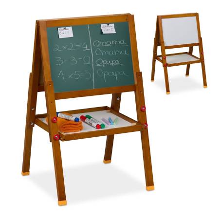 Vaikiška 2-in-1 piešimo lenta0