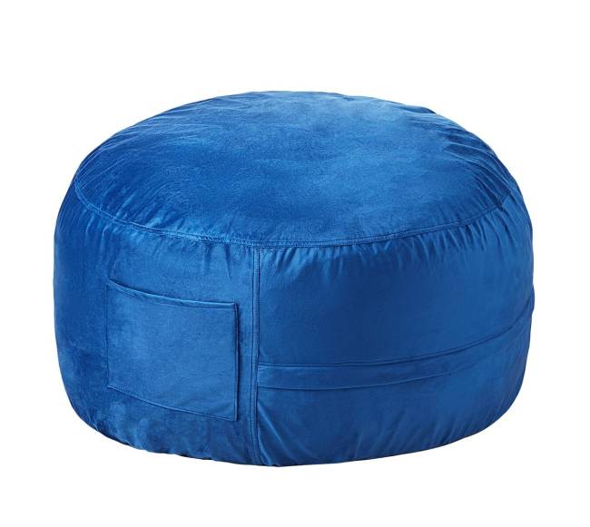 Apvali mėlyna sėdmaišė 3 pėdų10