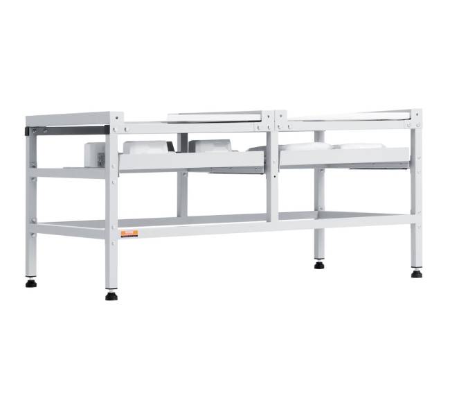 Skalbimo mašinos pastovas su dviguba lentyna9