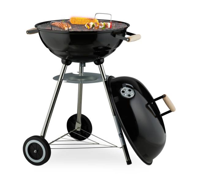 Nešiojama kepsninė „Kettle“ tipo BBQ grilis0