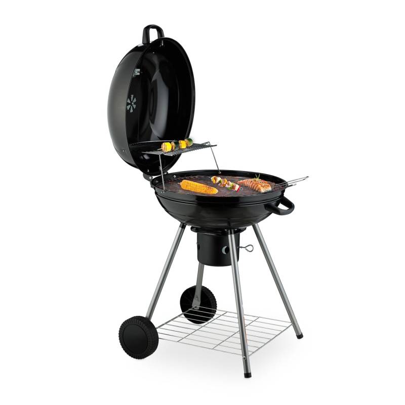 XXL katilinis BBQ grilis ant ratukų0