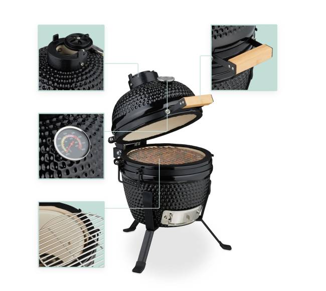 Keraminė Kamado kepsninė5