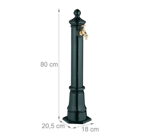 Antikvarinis koloninis fontanas 80 cm3
