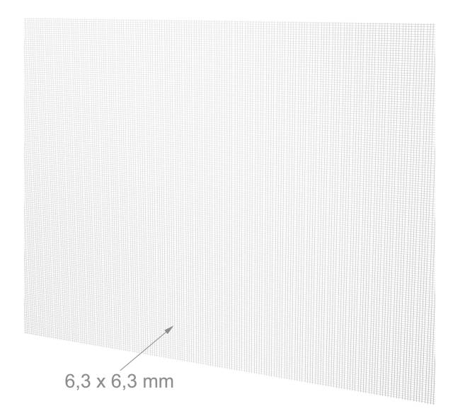 Voljero tinklas 6,3 x 6,3 mm4
