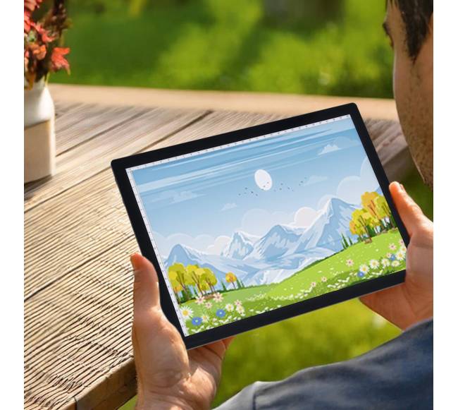 A4 LED švieslentė su pakraunama baterija7