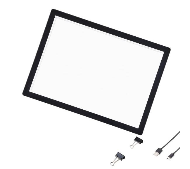 A4 LED švieslentė su pakraunama baterija8