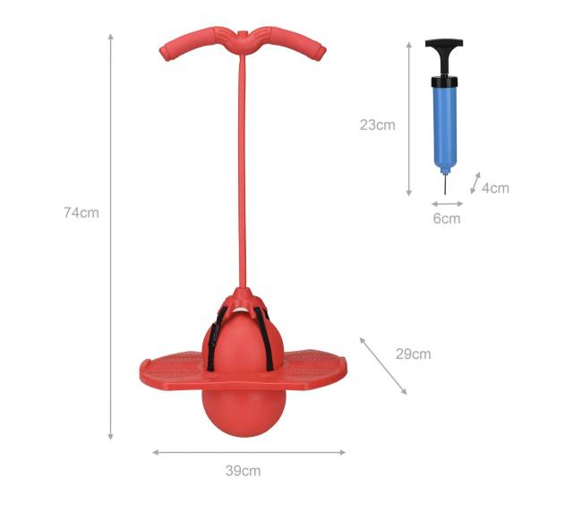 Pogo kamuolio šokdynė vaikams3