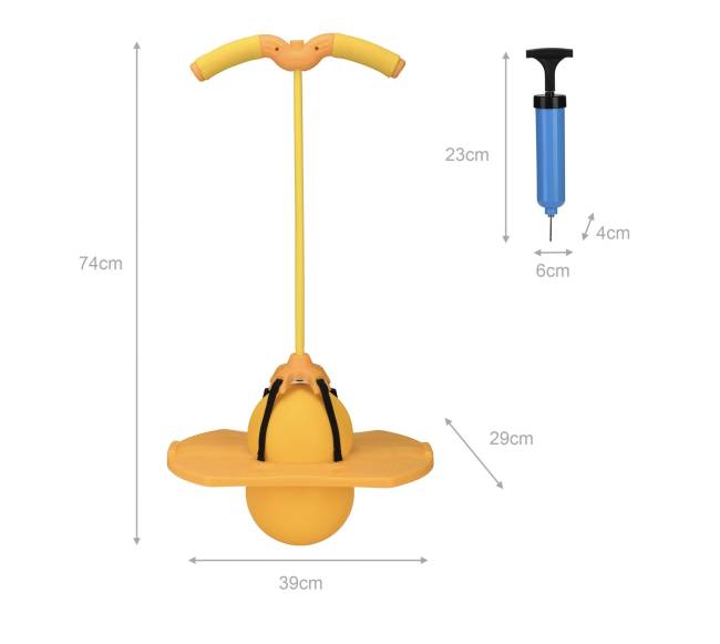 Pogo kamuolio šokdynė vaikams3