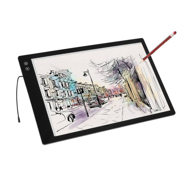 A2 LED šviestlentė įkraunama0