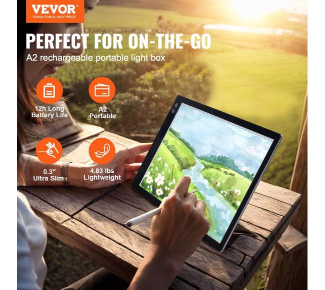 A2 LED šviestlentė įkraunama1