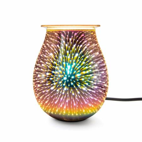 Candle Brothers elektrinė aromalempė, stiklinė, 16 x 21 cm0