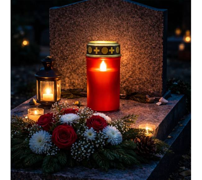 4 LED kapų žibintų rinkinys4