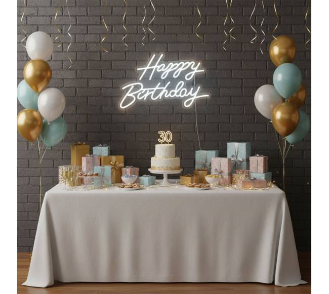 LED iškaba Happy Bday1