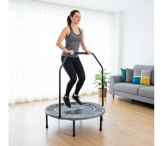 Tramplinas su saugos rankena Ø 102 cm2