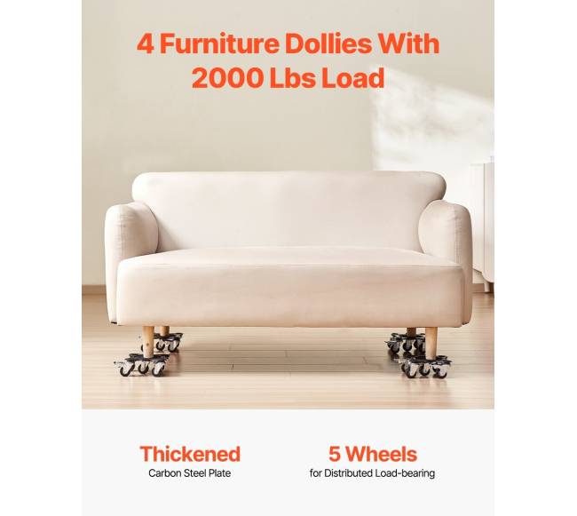 Baldų vežimėlis su 5 ratukais 544 kg talpa1