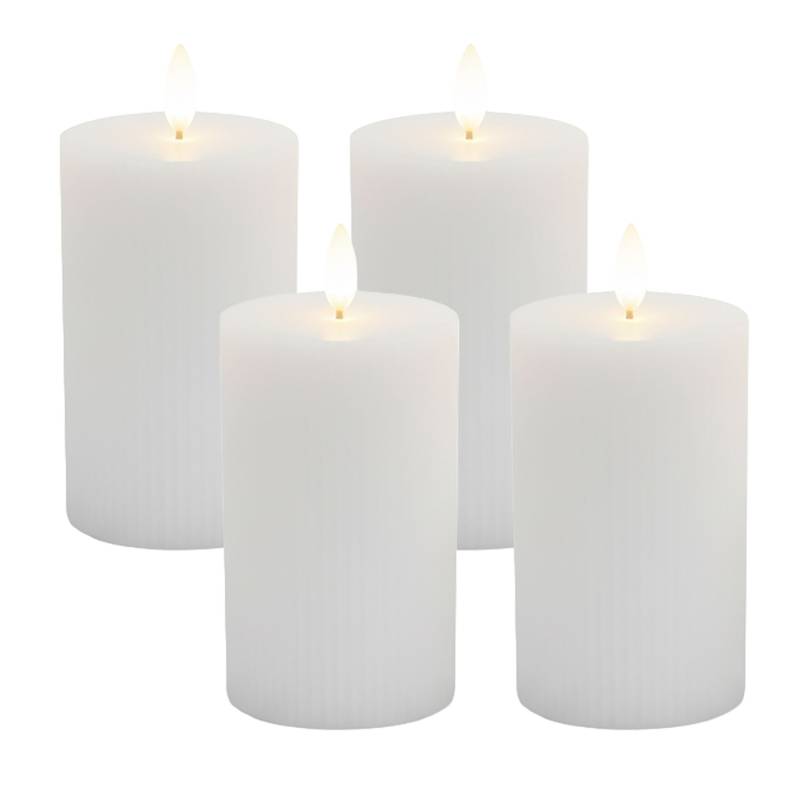 4 LED vaškinės žvakės0