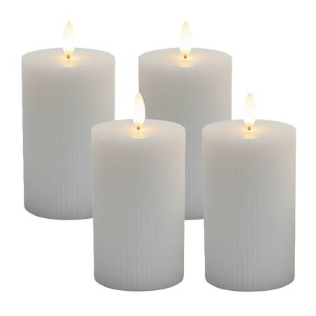4 LED vaško žvakės0
